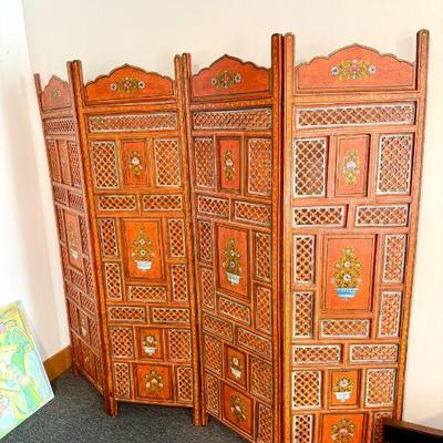 Painted Room Divider
