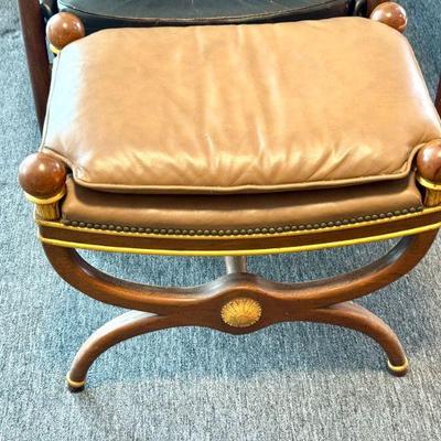 Empire Style Ball Finials Bench
