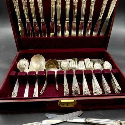 International Silver Royal Danish Sterling Silver Cutlery Set