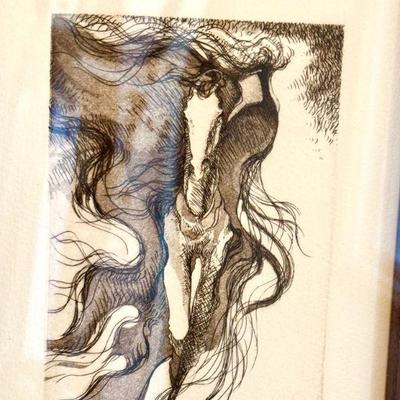 "The Visionary" by Eugène Leroy Etching Limited Edition
