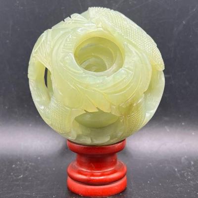 Chinese Jade Puzzle Ball
