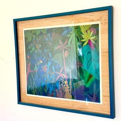 "Birds in the Jungle" large format signed print by Gustav Likan
