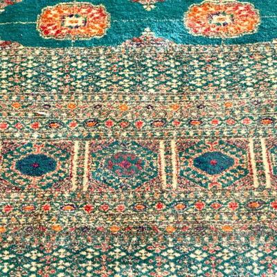 Royal Kashmir Princess Bokhara Rug 9 X 11’
