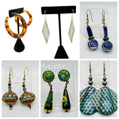 Necklaces * Earrings * African Jewelry * Mother of Pearl * Sterling Silver * Ultraviolet Glow *Vintage Jewelry