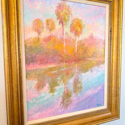 Signed Hilda Neily Painting
