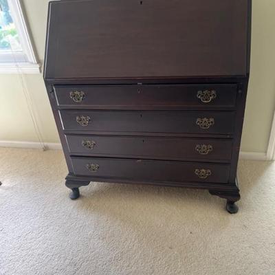 VINTAGE DROP FRONT DESK