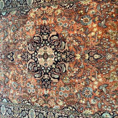 SILK/WOOL ACCENT RUG
5-5 X 6.9