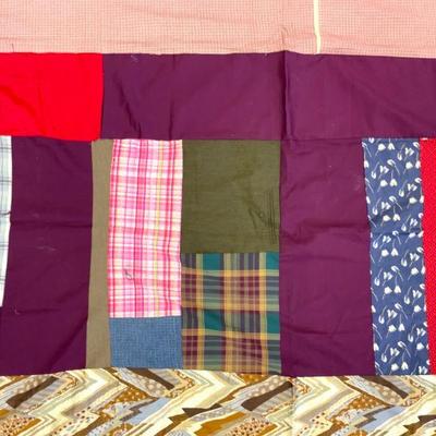 NTT INC Patchwork Fabric Textile
