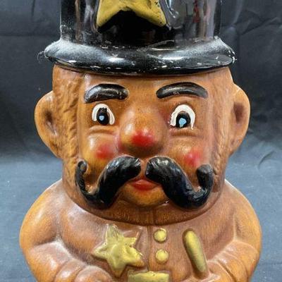 Vintage Ceramic Keystone Cop Cookie Jar
