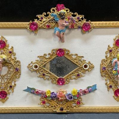 Ellie Haggerty Cherub Light Up Carousel Panel
