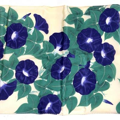THE MET MUSEUM Morning Glory Silk Scarf W Bx
