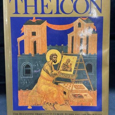 1987 The Icon, Byzantine Art Book, Illustrated
