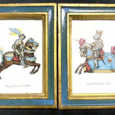 Lot 2 AGE OF CHIVALRY Framed Prints Italy
