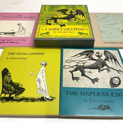 A GOREY FESTIVAL 4 Book Set EDWARD GOREY illust
