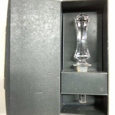 VILLEROY & BOCH Art Glass Crystal Stopper W Box
