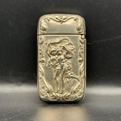 Vintage Silver Match Safe