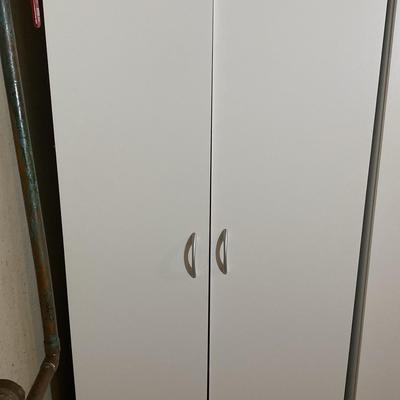 Wood Storage Cabinet 1 