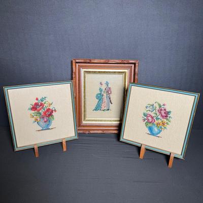 Vintage Needlepoint Art