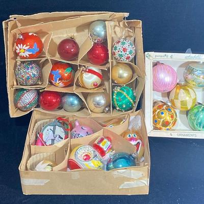 Vintage Christmas Ornaments 