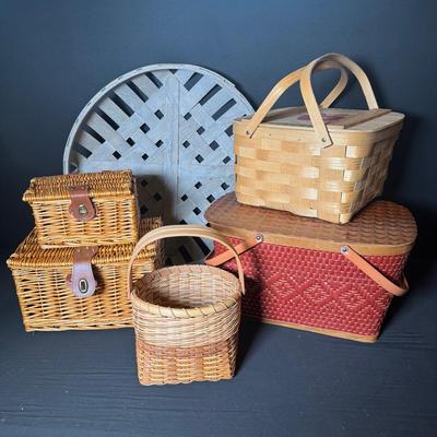 Woven Picnic Baskets