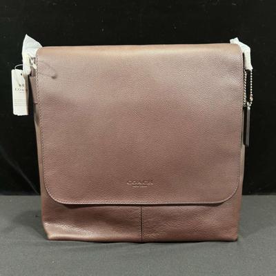 Coach - Charles Small Messenger Bag - Mahogany - New with Tags