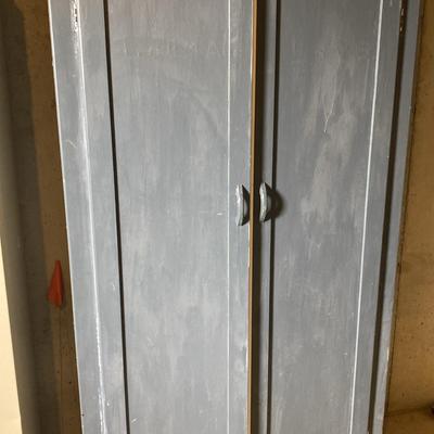 Wood Storage Cabinet 