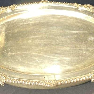 Extra Large Silverplate Chafing Tray