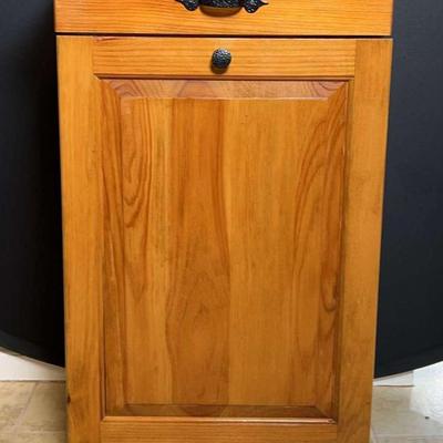 Tilt Out Trash Can Cabinet