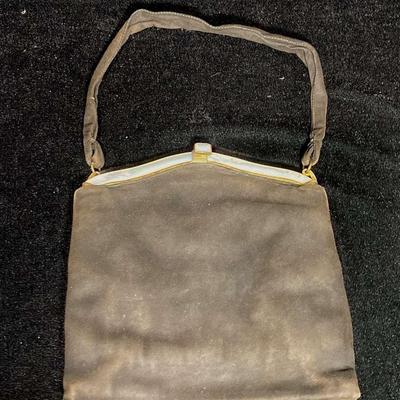 Vintage Mother Of Pearl Handbag 