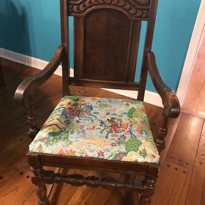 19th century Gothic Revival set of 4 chairs $240