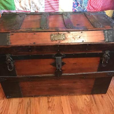 antique trunk $95
32 X 18 1/2 X 22 1/2"