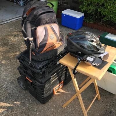 backpack $32
toolcases $12 & on wheels $28