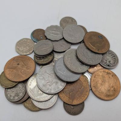 Group Of Foreign Coins