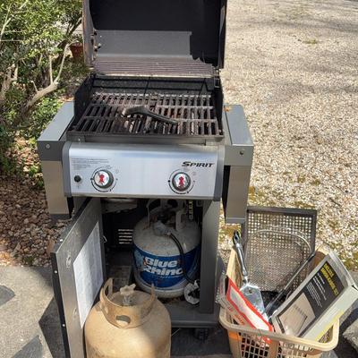 Spirit Propane Grill And Accessories