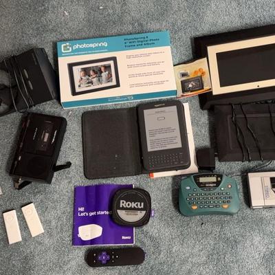 Kindle, 3 Digital Picture Frames, Apple Wireless Keyboard And Mouse Plus