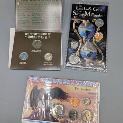 3 Collector Coin Sets