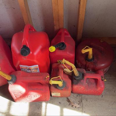 Gas Cans - Seven