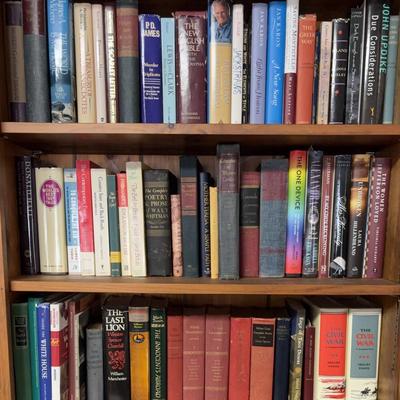 Three Shelves Of Books Lot 2