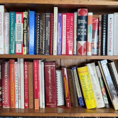 Cook Books - Two Shelves