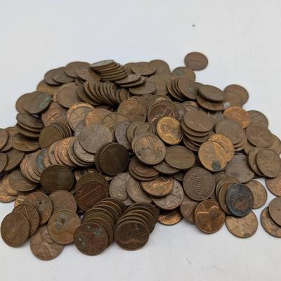 2.3 Pounds Of Pre-1982 Copper Pennies