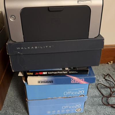 HP LaserJet P1006 And Paper Etc
