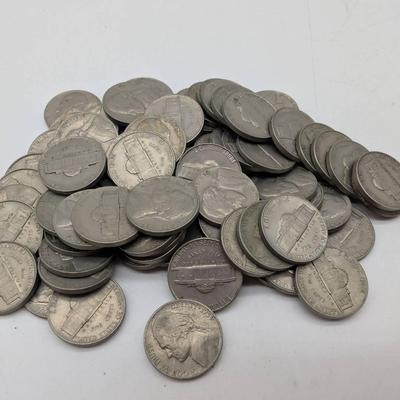 Group Of Pre-WWII Jefferson Nickels