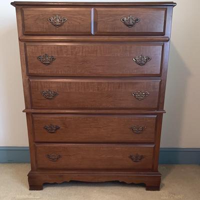 1960’s  Vintage Bassett Five Drawer Chest