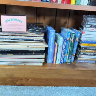 LP Records And Cassette Tapes
