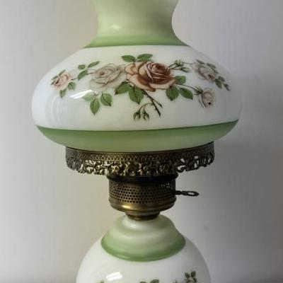 Vintage Hurricane Lamp