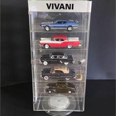 Large Vivani Model Car Display & Ford Die-Cast Model Collection .jpg