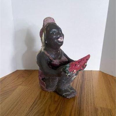 Black Americana Girl Garden Statue .jpg