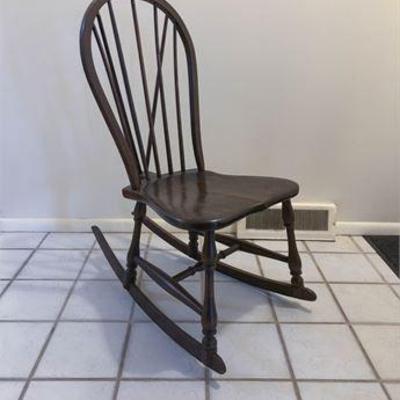 Windsor Armless Rocking Chair .jpg