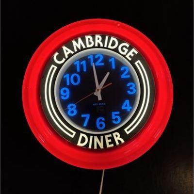 Art Deco Cambridge Diner Wall Clock.jpg