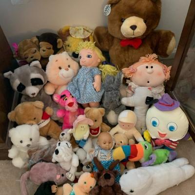 Large Vintage And Modern Assorted Toys 